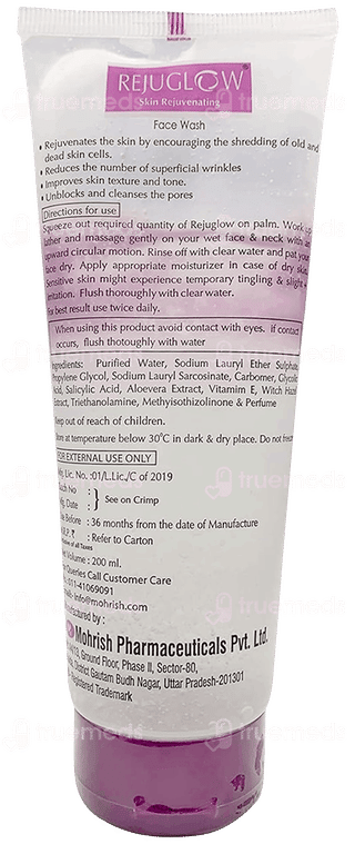 Rejuglow Face Wash 200Ml
