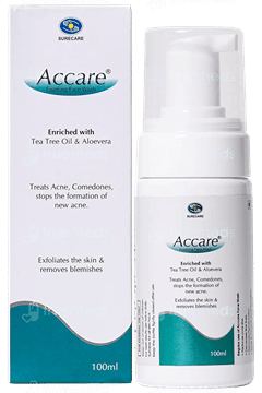Accare Foaming Face Wash 100Ml Accare Foaming Face Wash 100Ml