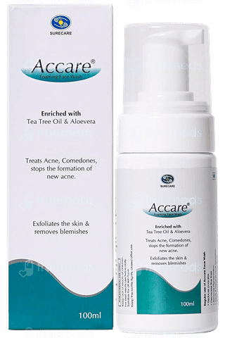 Accare Foaming Face Wash 100Ml