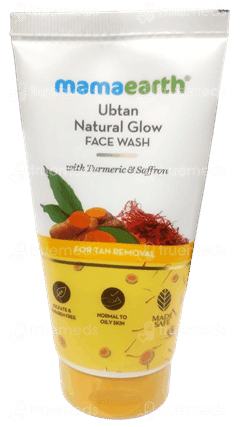Mamaearth Ubtan Natural Glow Face Wash 50Ml Mamaearth Ubtan Natural Glow Face Wash 50Ml