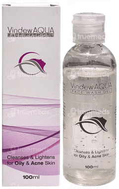 Vindew Aqua Face Wash Gel 100Ml