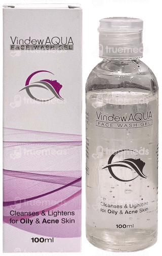 Vindew Aqua Face Wash Gel 100Ml