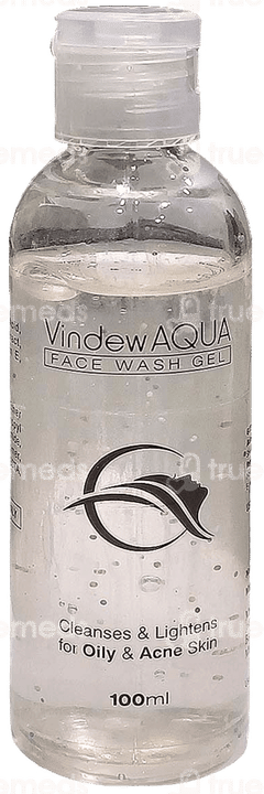Vindew Aqua Face Wash Gel 100Ml