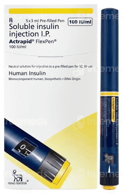 Actrapid 100Iu Flexpen 3Ml