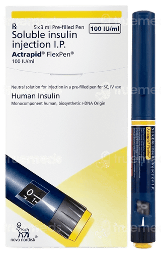Actrapid 100Iu Flexpen 3Ml