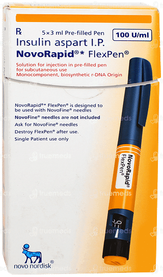 Novorapid 100iu Flexpen 3ml