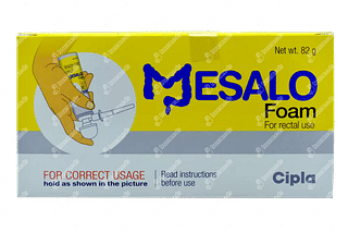 Mesalo Foam Enema 82 GM