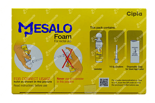 Mesalo Foam Enema 82 GM