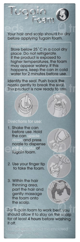 Tugain 5 Foam 60Gm