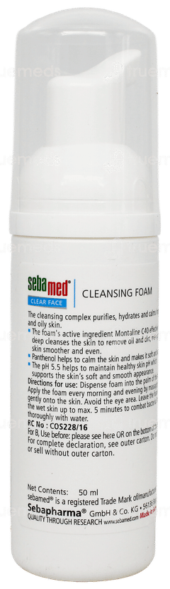 Sebamed Clear Face Cleansing Foam 50Ml