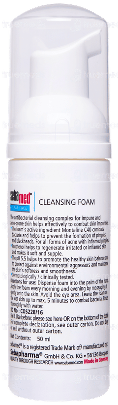 Sebamed Clear Face Foam 50ml