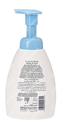 Sebamed Face & Body Wash Foam 400ml