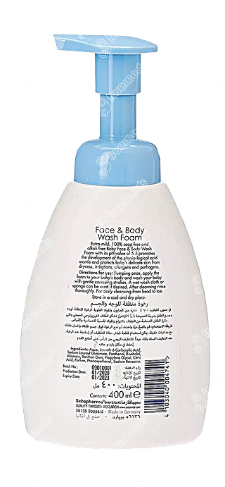 Sebamed Face And Body Wash Foam 400 ML