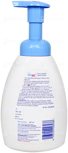 Sebamed Face & Body Wash Foam 400Ml