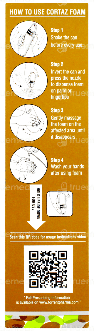 Cortaz Foam 50gm