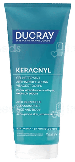 Ducray Keracnyl Foaming Gel 200Ml
