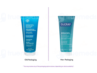 Ducray Keracnyl Foaming Gel 200Ml