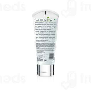 Lotus Herbals Whiteglow 3 In 1 Deep Cleansing Skin Whitening Facial Foam 50 GM