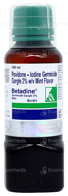 Betadine Mint Flavour Gargle 100ml