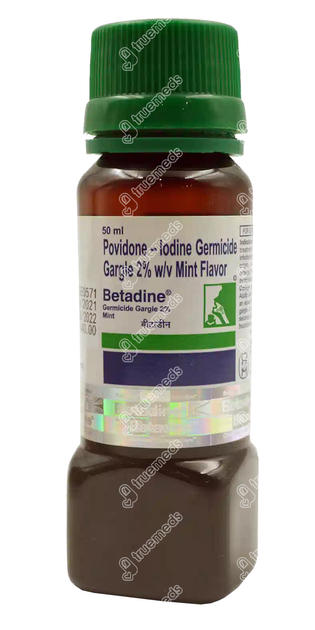 Betadine Mint Flavour Gargle 50ml