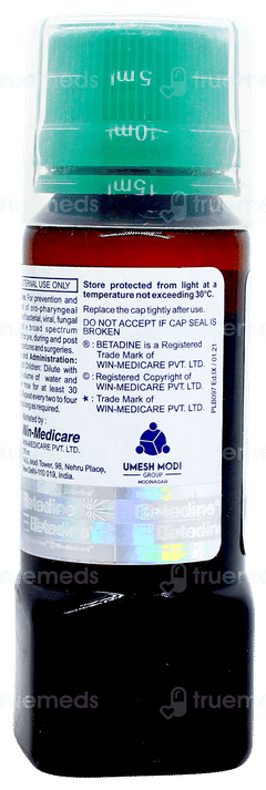 Betadine Mint Flavor Gargle 50ml