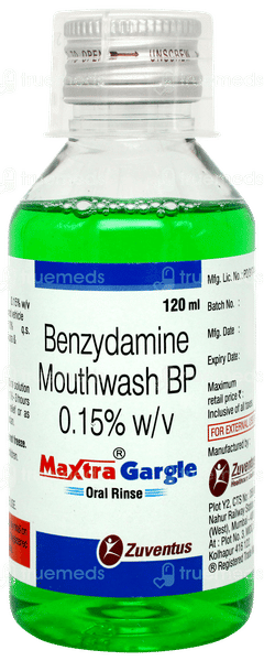 Maxtra Gargle Oral Rinse 120ml