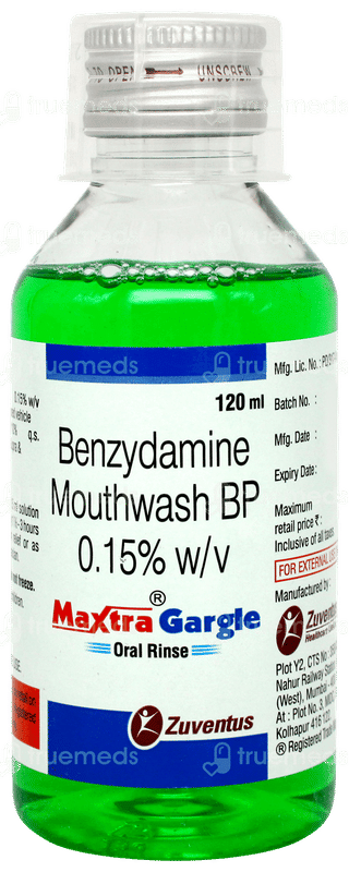 Maxtra Gargle Oral Rinse 120ml