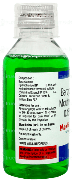 Maxtra Gargle Oral Rinse 120ml