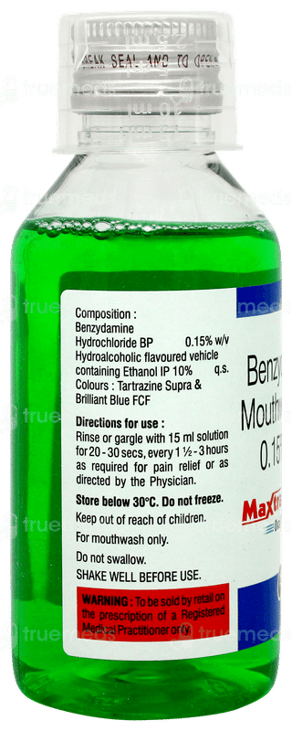 Maxtra Gargle Oral Rinse 120ml