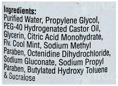 Octenoxa Mint Flavour Gargle 60Ml