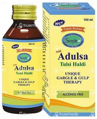 Smyle With Adulsa Tulsi Haldi Gargle Therapy 100ml