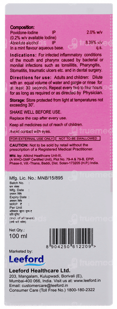 Povidot Gargle 100ml