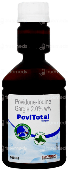 Povitotal Mint Flavour Gargle 100ml