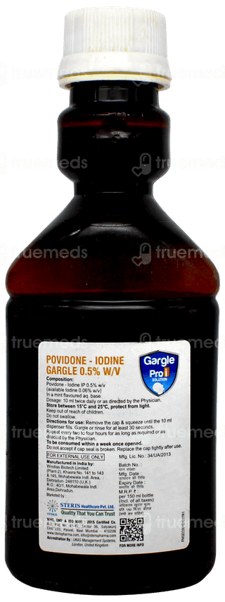 Gargle Pro I Solution 150ml