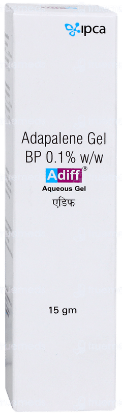 Adiff Aqueous Gel 15gm Adiff Aqueous Gel 15gm