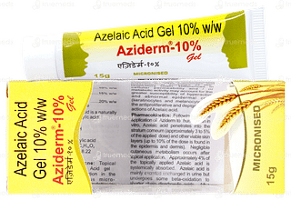 Aziderm 10% Gel 15gm