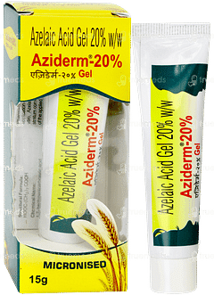 Aziderm 20% Gel 15gm