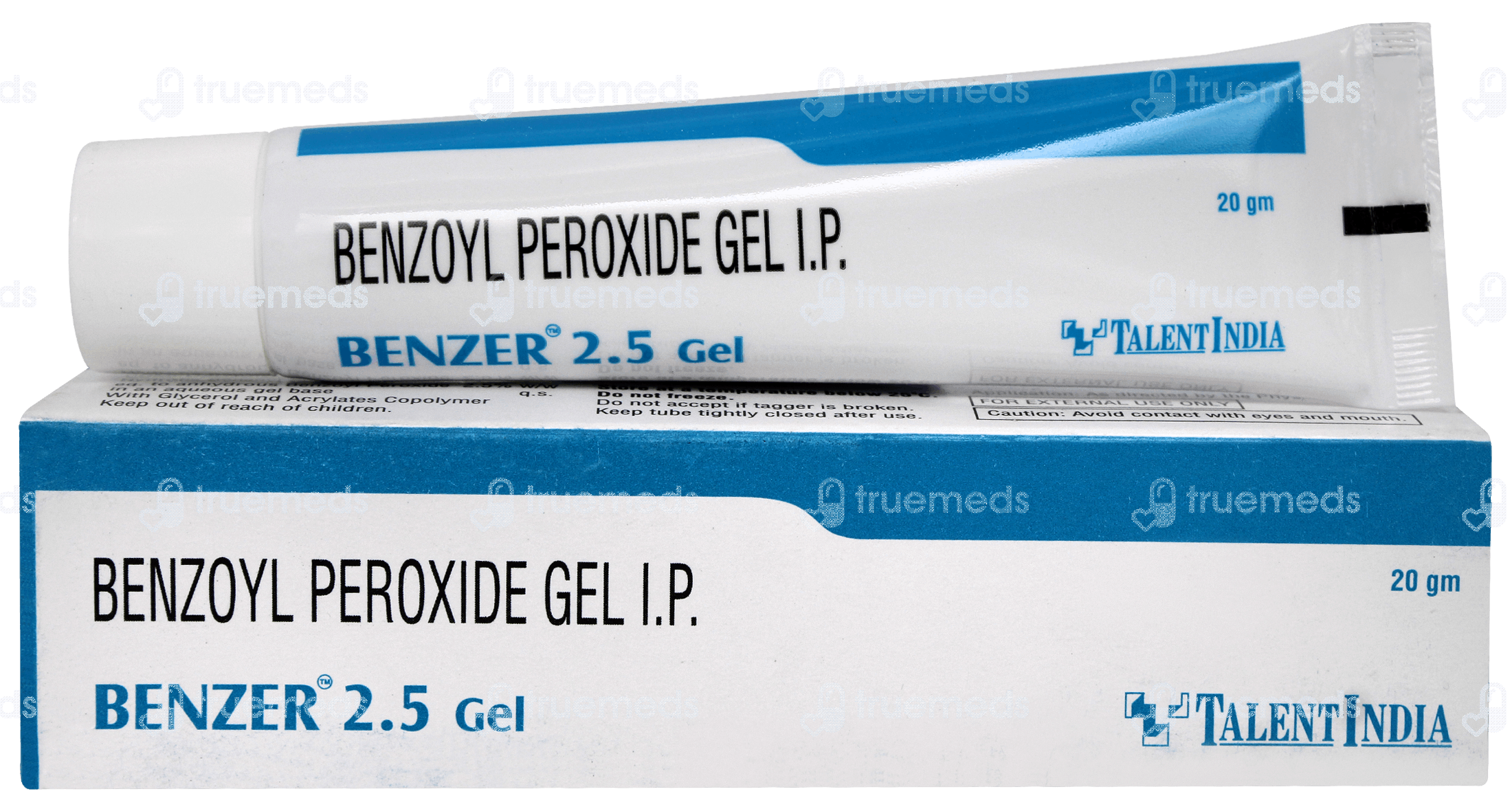 Benzer 2.5 % Gel 20 GM | Order Benzer 2.5 % Gel 20 GM Online at Truemeds