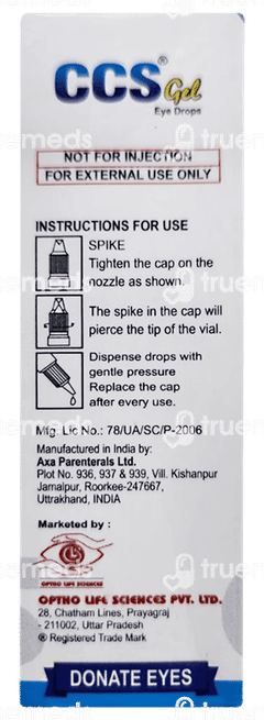 Ccs Gel Eye Drops 10ml