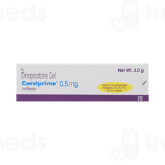 Cerviprime 0.5 MG Gel 3 GM Cerviprime 0.5 MG Gel 3 GM