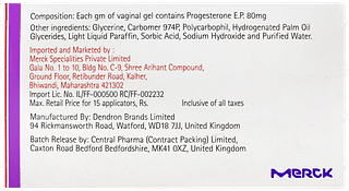 Crinone Vaginal Gel 1.125gm