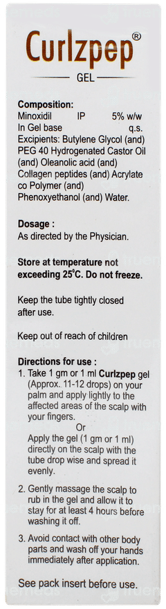 Curlzpep Gel 60gm