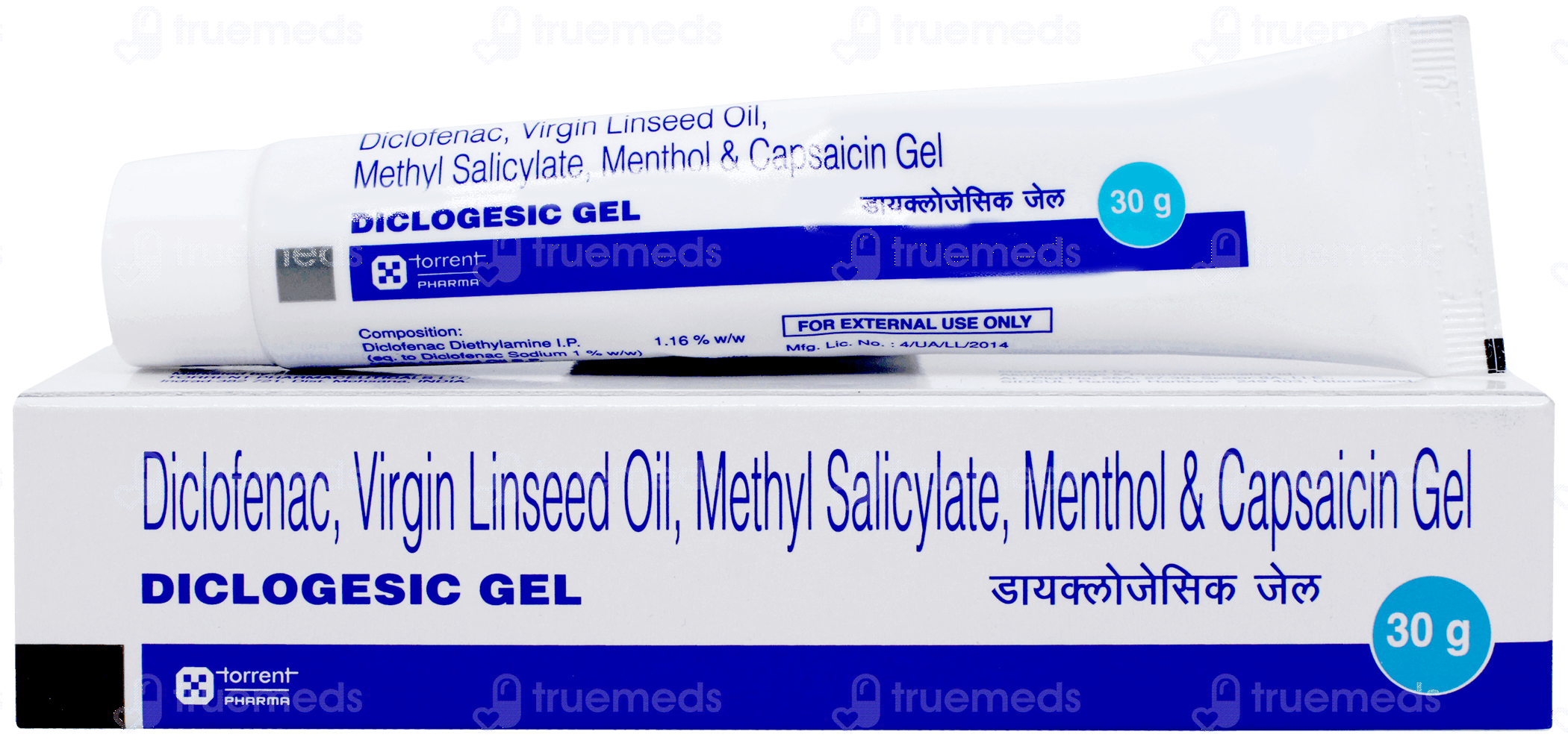 Diclogesic 1% Gel 30 GM | Order Diclogesic 1 % Gel 30 GM Online at Truemeds