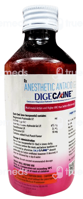 Digecaine 10/600/300/25 MG Gel 170 ML