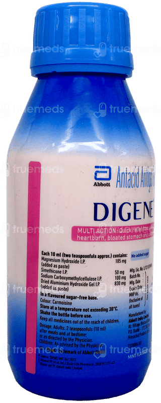 Digene Mint Flavour Gel 200Ml