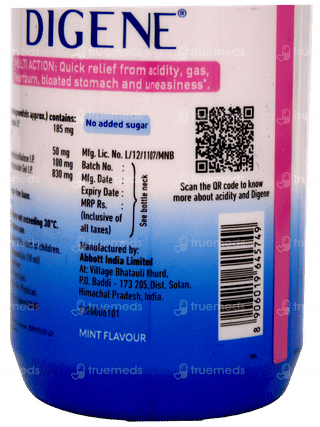 Digene Mint Flavour Gel 200Ml