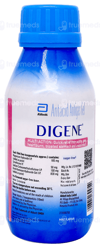 Digene Mint Flavour Gel 200ml