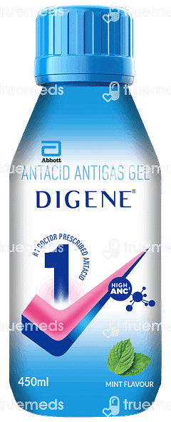 Digene Mint Flavour Sugar Free Gel 450ml