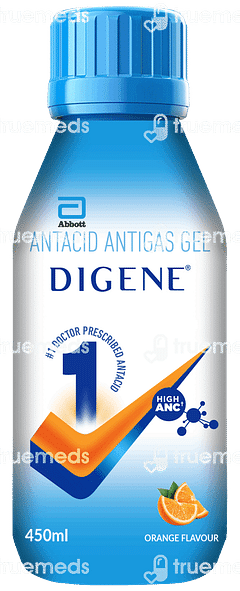 Digene Orange Flavour Gel 450ml