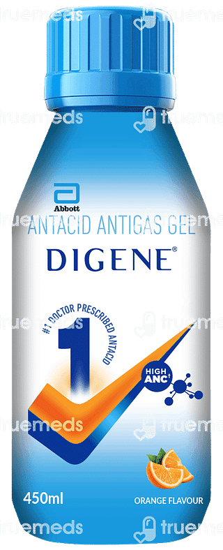 Digene Orange Flavour Gel 450ml